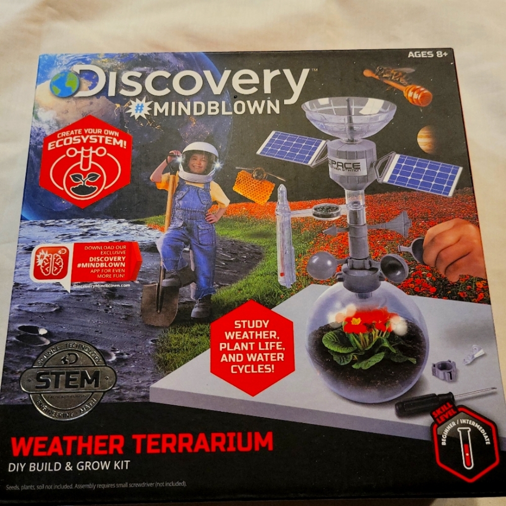 Discovery #Mindblown Weather Terrarium